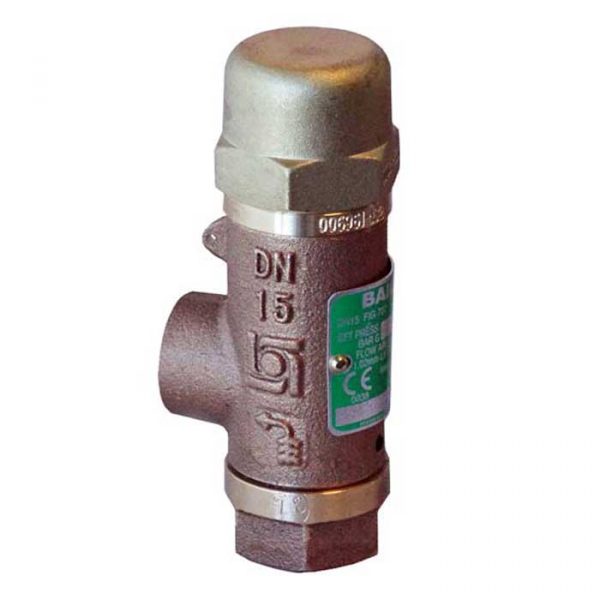 Bailey 707 Safety Valve Female Inlet - Dome Top