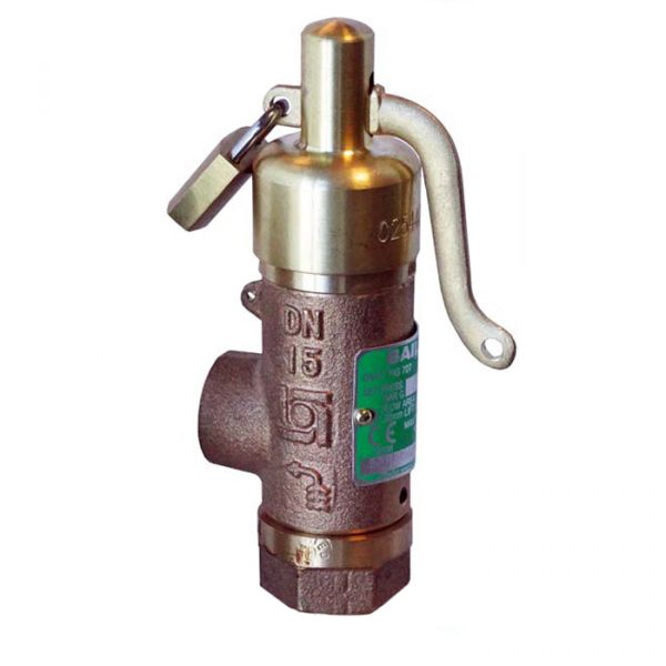 Bailey 707 Safety Valve Female Inlet - Easing Lever